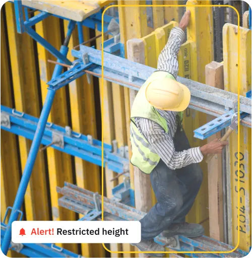 AI analyzing worker behavior