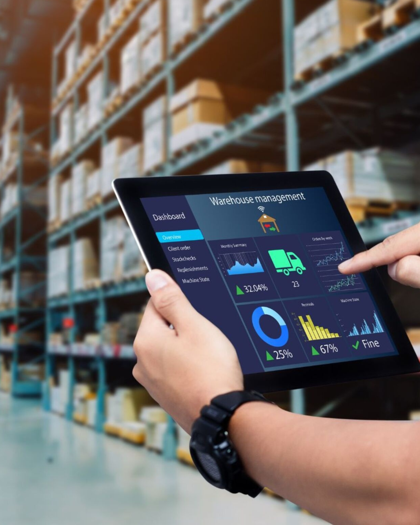 Warehouse Management Dashboard